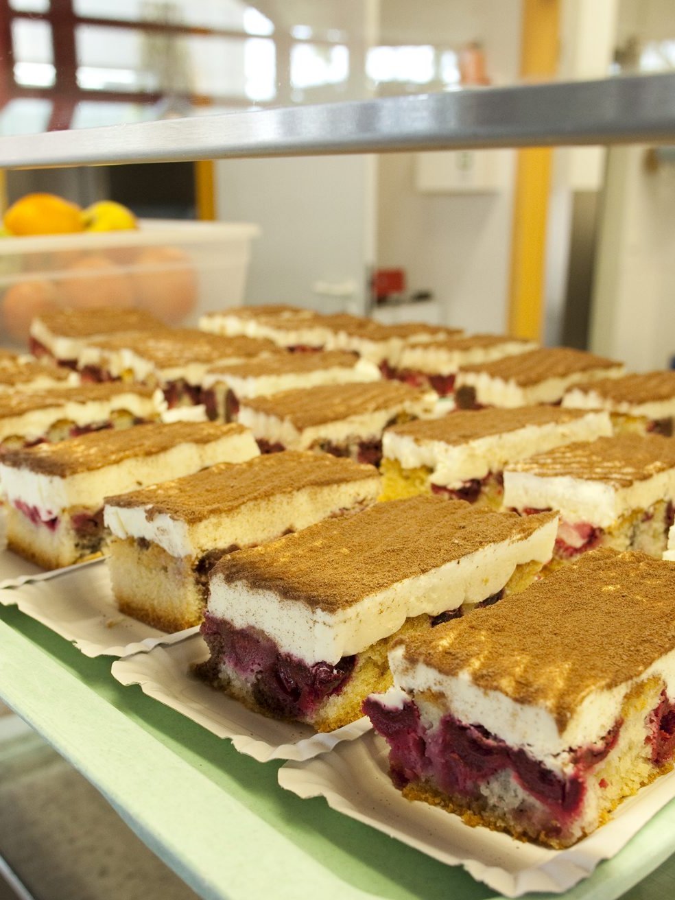 Kuchenangebot im Casino des Universitätsklinikums Ulm Kuchenangebot im Casino des Universitätsklinikums Ulm