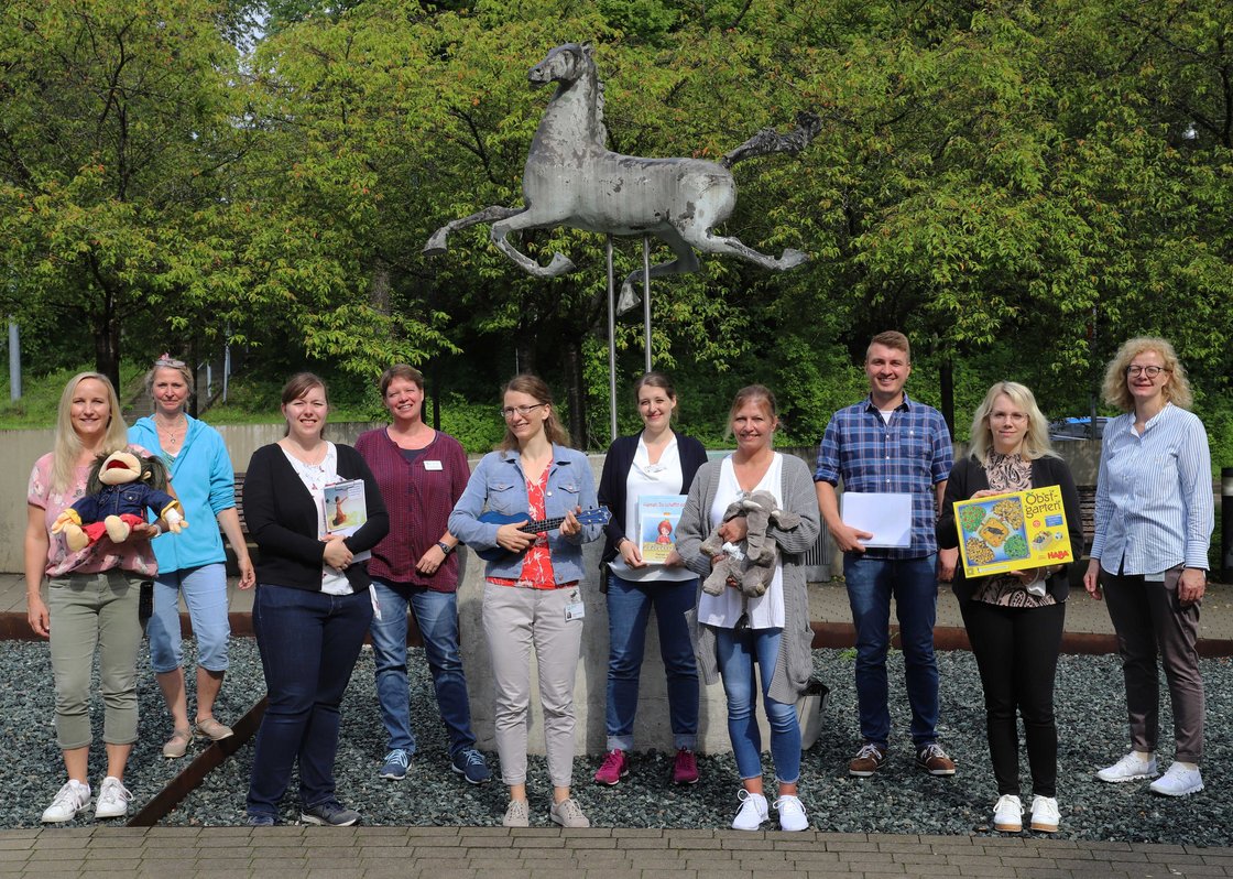 Source: Ulm University Hospital Group photo of the psychosocial team